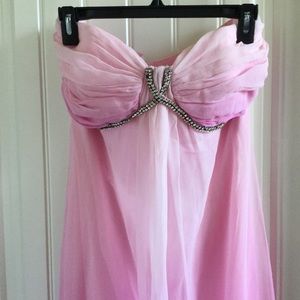 Pretty pink formal dress